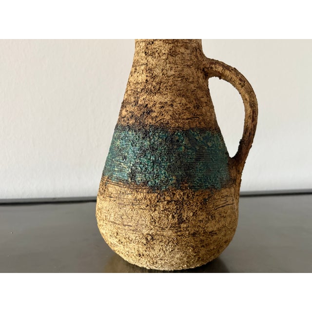 Brutalist Ceramic Vase from Terraform Studiokeramik Göllner, 1960s For Sale - Image 15 of 18