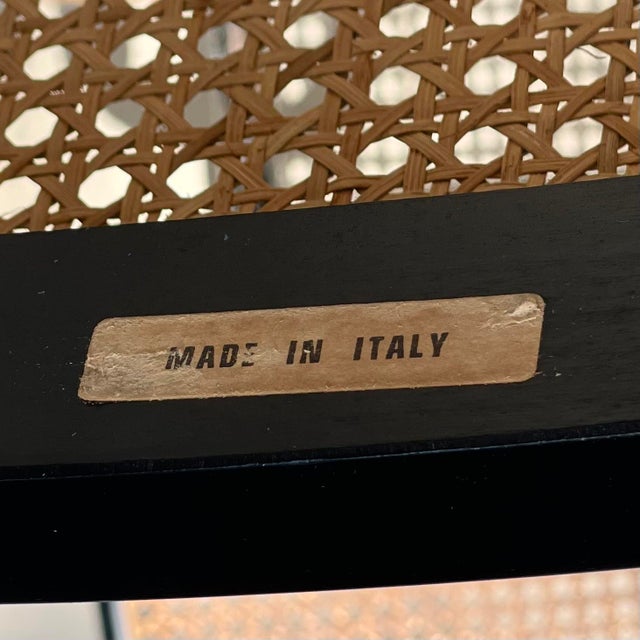 1970s MCM Italian Cesca Cantilever Armchairs (4) For Sale In Tampa - Image 6 of 12