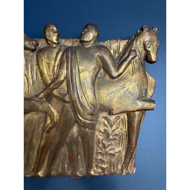 Early 20th Century Neoclassical Gilt Frieze Fratelli Paoletti Firenze Italy For Sale - Image 5 of 8