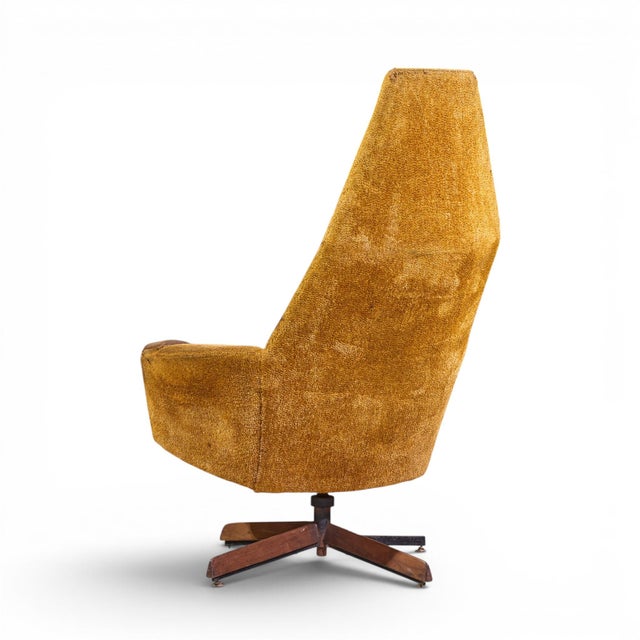 Mid 20th Century Adrian Pearsall Mid Century Swivel Chair For Sale - Image 5 of 9