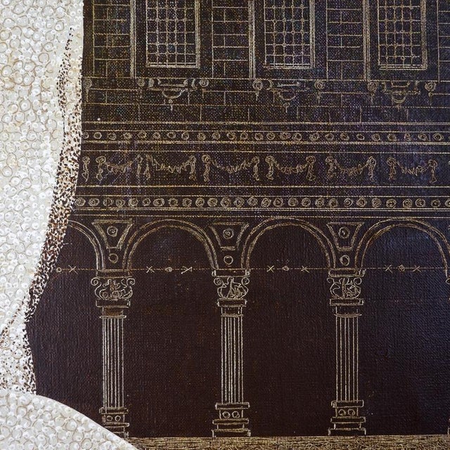 Christian Le Moult, Au Clair de la Lune, Oil on Canvas For Sale - Image 5 of 16