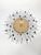 Vintage Round Mirror with Iron Rod, France, 1980s For Sale - Image 12 of 16