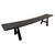 Wood Andrianna Shamaris Impressive Hand Carved Espresso Stained Teak Wood Bench For Sale - Image 7 of 18