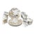 13-Pc Avon Expressions Gold Elegance Bone China Tableware Gold Trimmed Y2k For Sale
