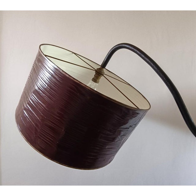 Wrought Iron Floor Lamp, 1940s For Sale - Image 4 of 17