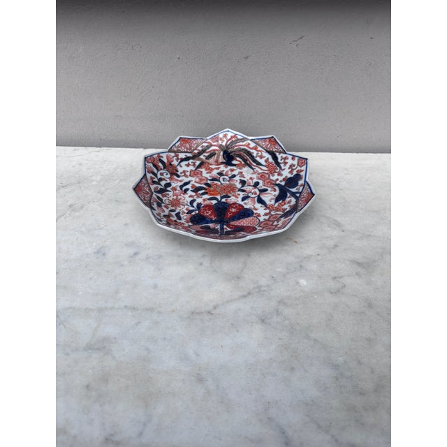 Japanese 19th Century Set of 6 Japonese Imari Plates For Sale - Image 3 of 6