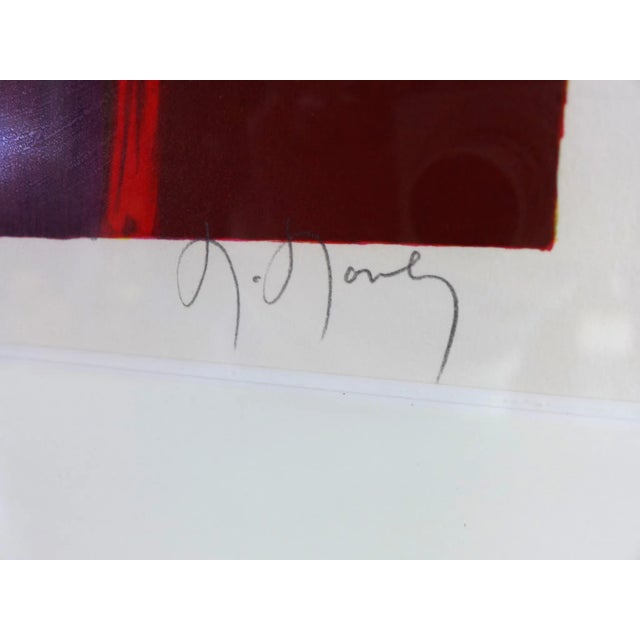 Mid-Century Modern Mid 20th Century "Les Raisins Bleus" Marcel Mouly Original Signed Limited Edition Lithograph, Framed For Sale - Image 3 of 10