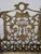 Brass Antique 19th C. Polish Brass Bench Menorah Hanukkah Lamp Lions Birds Openwork For Sale - Image 8 of 18