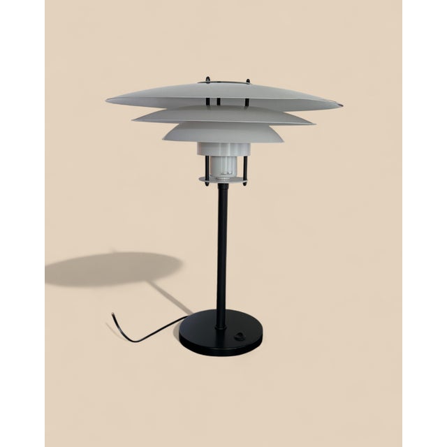 Metal Large Danish Laterna Danica Table Lamp by Jørgen Buchwald, 1970s For Sale - Image 7 of 7