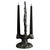 Omnia Vanitas Vanité 29 Candelabra in Patinated Cast Bronze by William Guillon For Sale - Image 12 of 12