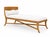 Modern Modern Klismos Teak Patio Chaise Lounge For Sale - Image 3 of 5