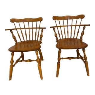 1960s Ethan Allen Dining Chairs For Sale