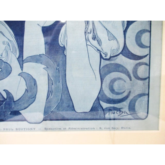 Alphonse Mucha Nouveau French Cocorico Magazine Cover For Sale In Cincinnati - Image 6 of 10