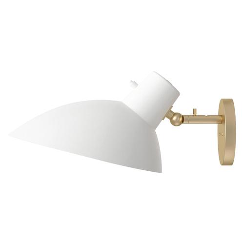 VV Cinquanta White and Brass Wall Light by Vittoriano Viganò for Astep For Sale - Image 14 of 14