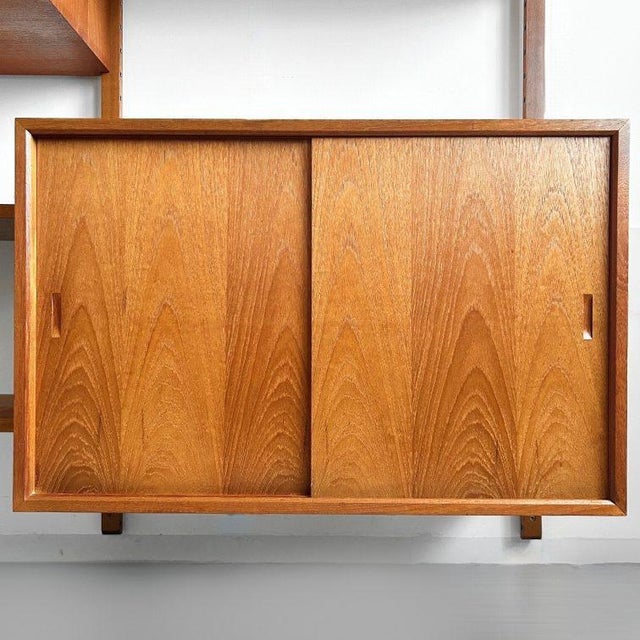 Mid-Century Modern Danish Royal Wall Unit by Poul Cadovius, 1950s For Sale - Image 12 of 13