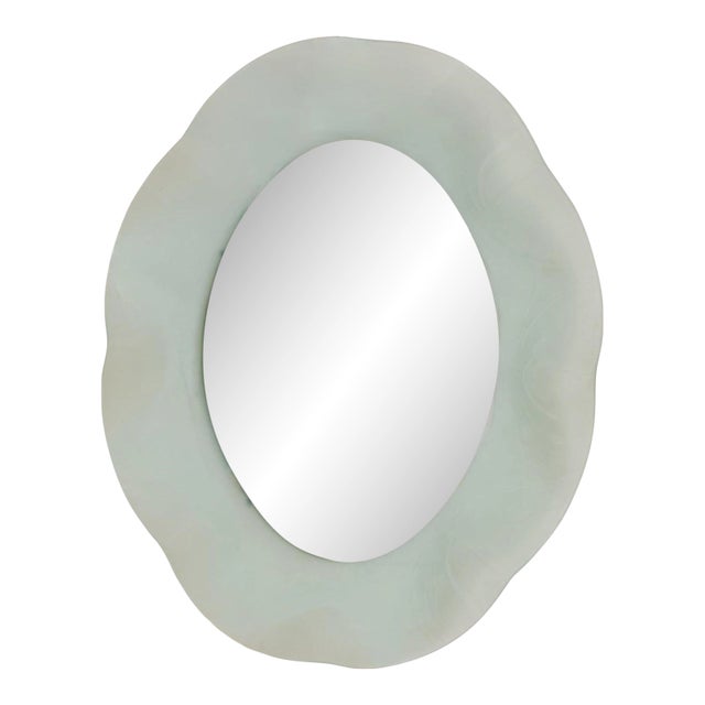 Vintage Italian ‘Onda’ Wall Mirror by Nanda Vigo for Glas Italia For Sale