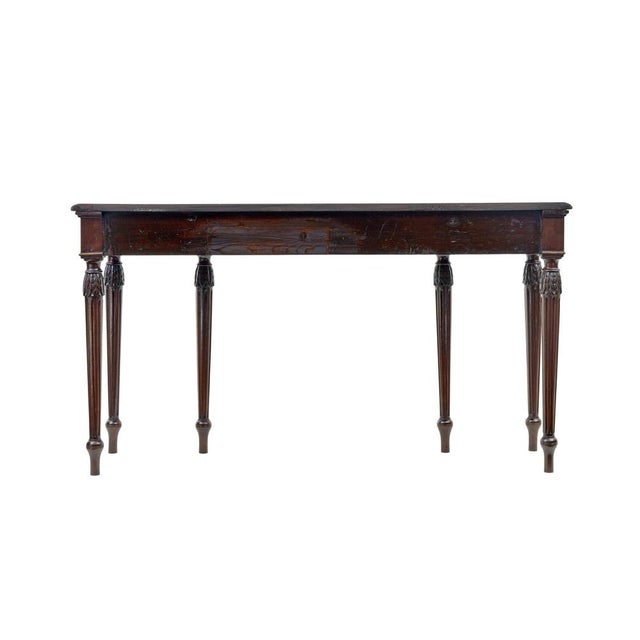 Late 19th Century 19th Century Carved Console Table in the style of Adam, 1890s For Sale - Image 5 of 11