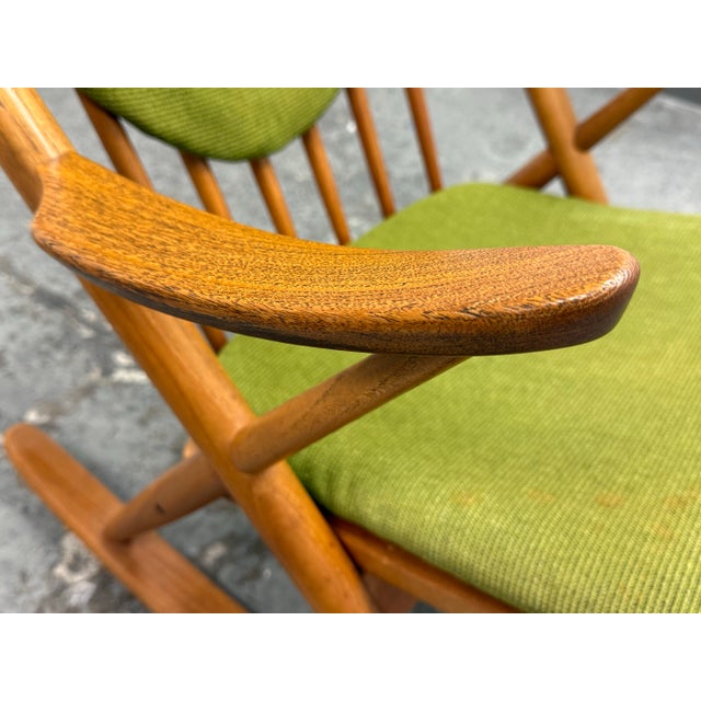 Frank Reenskaug for Bramin Mobler Rocking Chair, Circa 1960s For Sale - Image 11 of 12