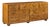 Henredon Campaign Mid Century Oak and Brass Lowboy Dresser For Sale