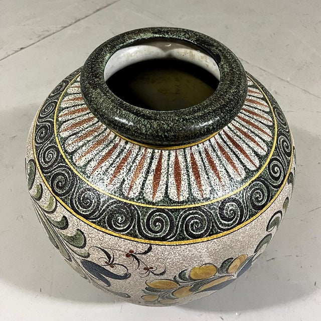 White Vintage Enzio Vase by Kurt Tschörner for Ruscha, 1960s For Sale - Image 8 of 9