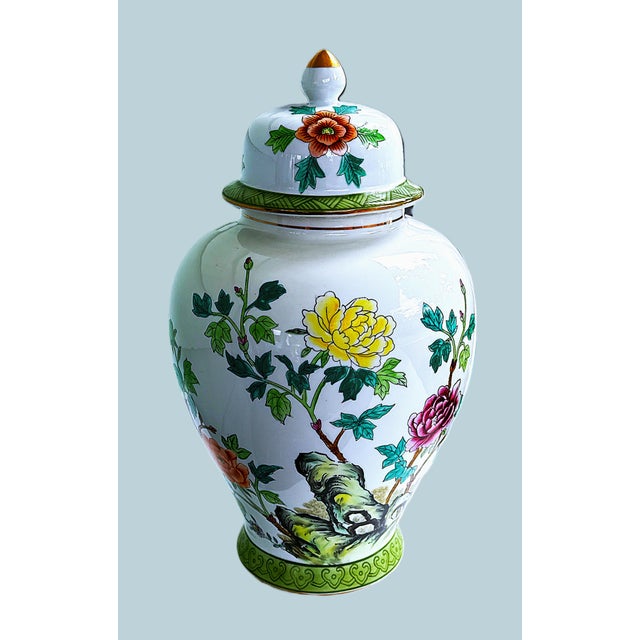 White Andrea by Sadek Temple Jar - 15 Inches For Sale - Image 8 of 11