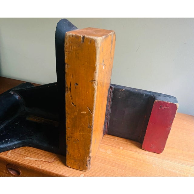 1900 - 1909 Industrial Wood Factory Mold Early 20th Century For Sale - Image 5 of 13