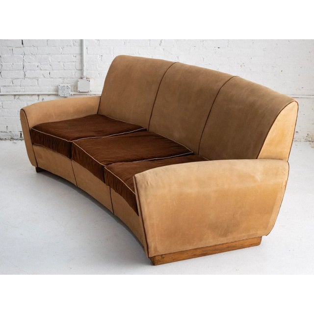 Art Deco Gugliemo Ulrich Attributed Art Deco Sofa For Sale - Image 3 of 9
