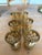 Culver Ltd. 1960s Culver LTD "Valencia" 22k Gold & Green Highball Glasses - Set of 6 For Sale - Image 4 of 5