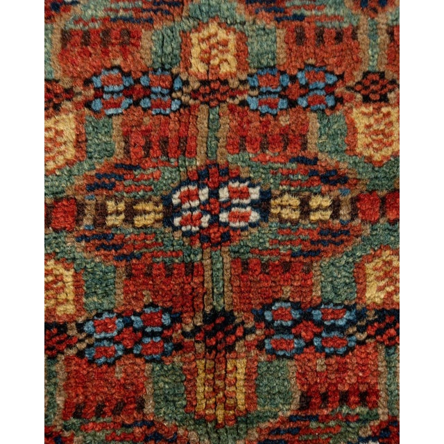 1910s Antique Serab Rug Runner 2' X 6'6 For Sale - Image 5 of 12
