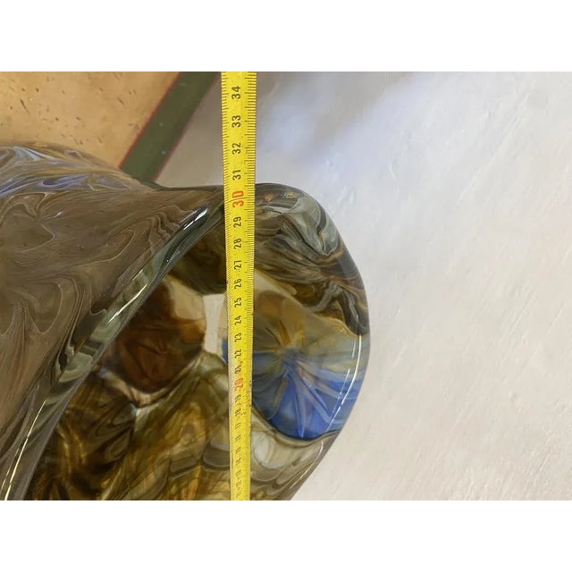 Handmade Multicolors Murano Glass Vase from Simoeng For Sale - Image 11 of 13
