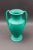 Phaltzgraff York, Pennsylvania 146 Vintage Arts & Crafts Green Pottery Handled Vase. Measures approximately 8" long, 6"...