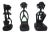 African Carved Wood Figures - Set of 3 For Sale