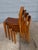 Danish Teak and Birch Stacking Chairs, Hand-Crafted, 1962 For Sale - Image 10 of 14