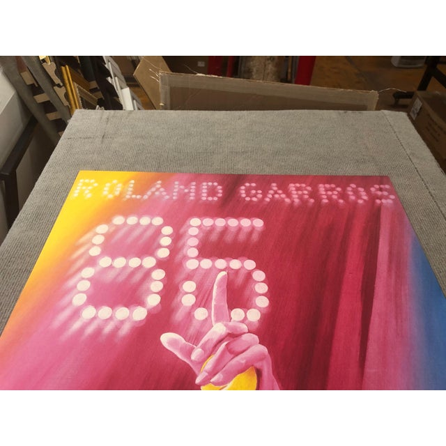 Jacques Monory Roland Garros French Open, 1985 - Signed For Sale - Image 9 of 13