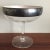 Very nice Dorothy Thorpe silver 1 1/8 inch thick silver band around the rim.