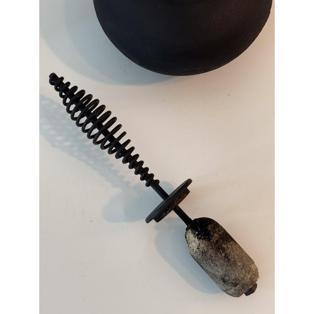Black 1950s George Nelson Fire Starter for Herman Miller For Sale - Image 8 of 14
