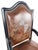 Ferguson Copeland European Country Carved Wood & Leather Crest Armchair For Sale - Image 10 of 17