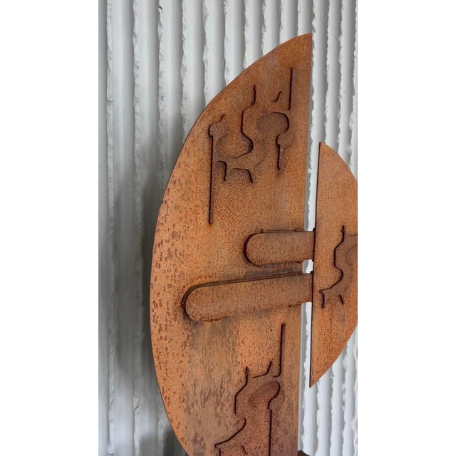 Dutch Artist, Abstract Sculpture, 1970s, Steel For Sale - Image 9 of 12