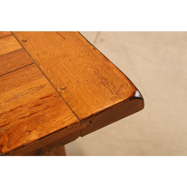 Wood Broyhill Attic Heirlooms Farmhouse Extending Dining Table For Sale - Image 7 of 18