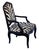 Vintage Faux Zebra Upholstered Chair, Pair For Sale - Image 4 of 15