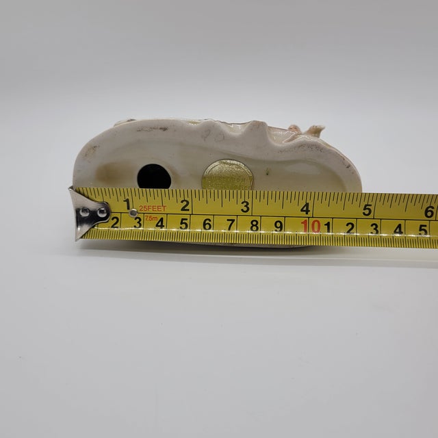Vintage GDR East Germany Porcelain Figurine Musical Duo Violin Piano 11821 For Sale - Image 10 of 10