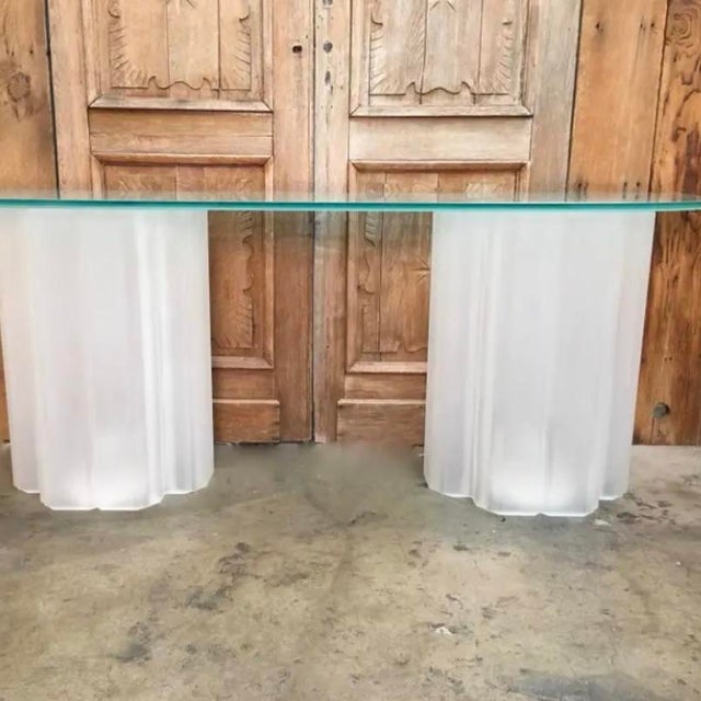 Postmodern 1980s Vintage Post Modern Light Up Sideboard For Sale - Image 3 of 10