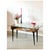 Elegant coffee or side table in wood and glass. The structure partly painted in black and the slender wooden rots make...