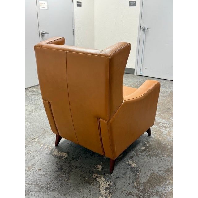 Room & Board Juno Leather Recliner For Sale In San Francisco - Image 6 of 12
