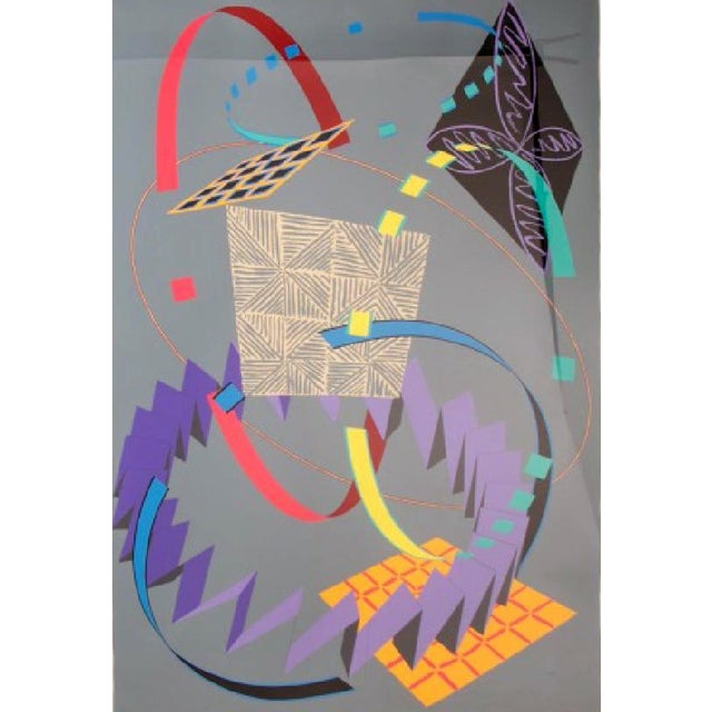1980s William Conlon, "Untitled " , Poster,15th Annual Community Holiday Festival , 1985. For Sale - Image 5 of 8