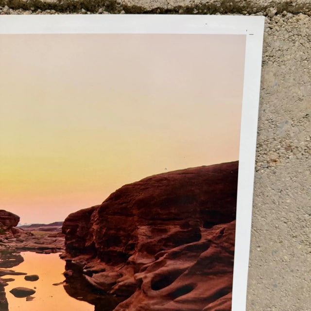 Color-Photograph-Grand-Canyon-Sunset-Old-07-25 For Sale In San Diego - Image 6 of 9