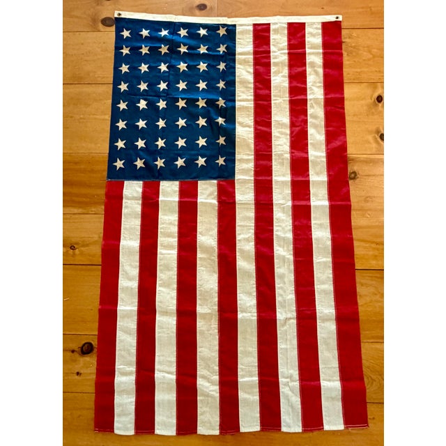 Vintage 1930s 48-Star American Flag For Sale - Image 10 of 10
