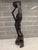 Vintage Mid-Century Balinese Modernist Water Carrier – 14-Inch Two-Tone Ebony Carving For Sale In Phoenix - Image 6 of 10