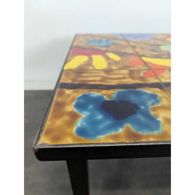 Vintage Ceramic Coffee Table, 1960s For Sale - Image 4 of 6