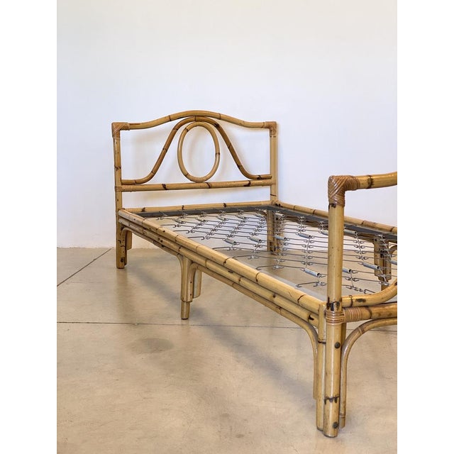 Bamboo Beds, 1970s, Set of 2 For Sale - Image 9 of 12